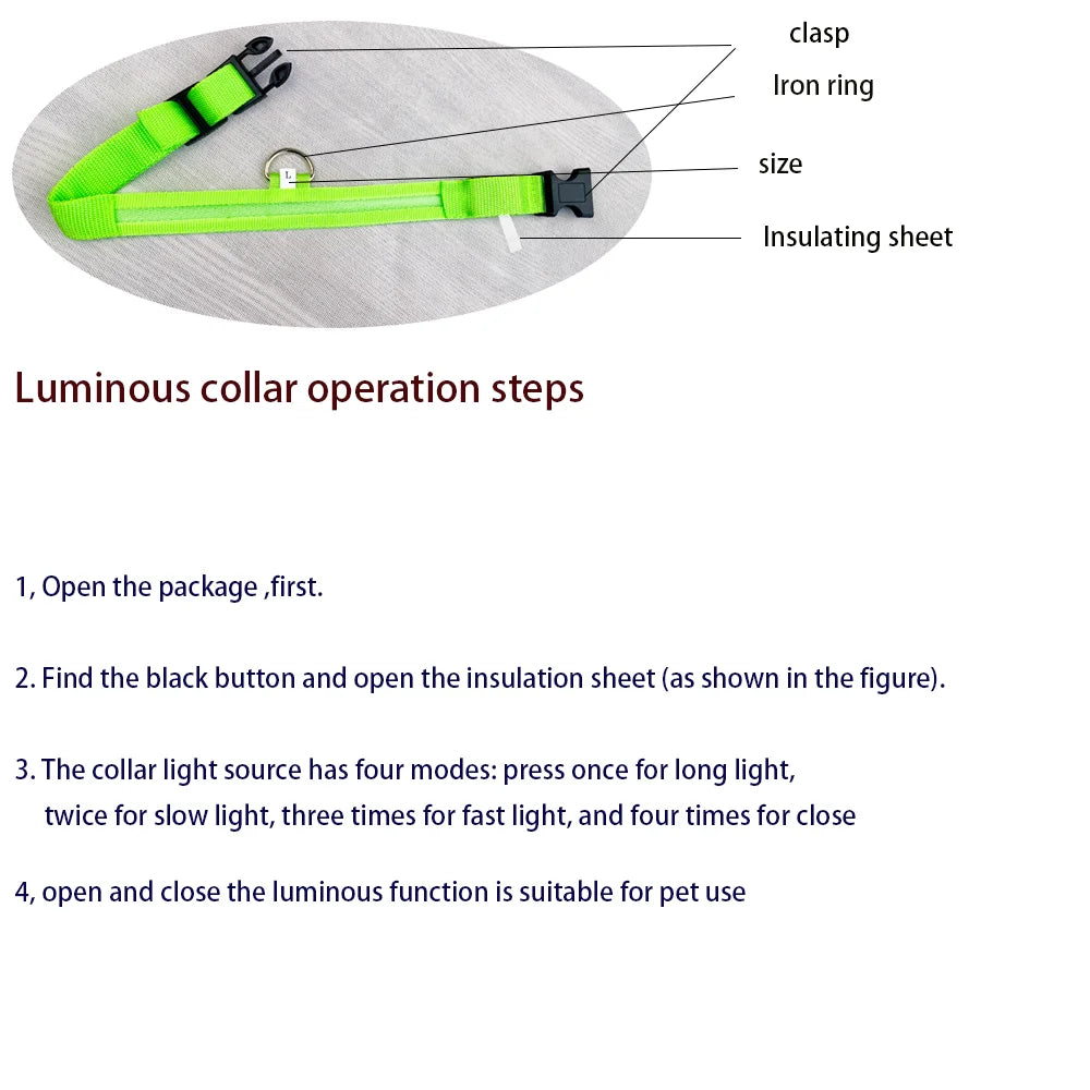 🐶 Dogivo™ Smart LED Dog Leash